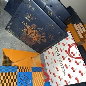 Louis Vuitton Shopping Bags Holiday Collection. New!